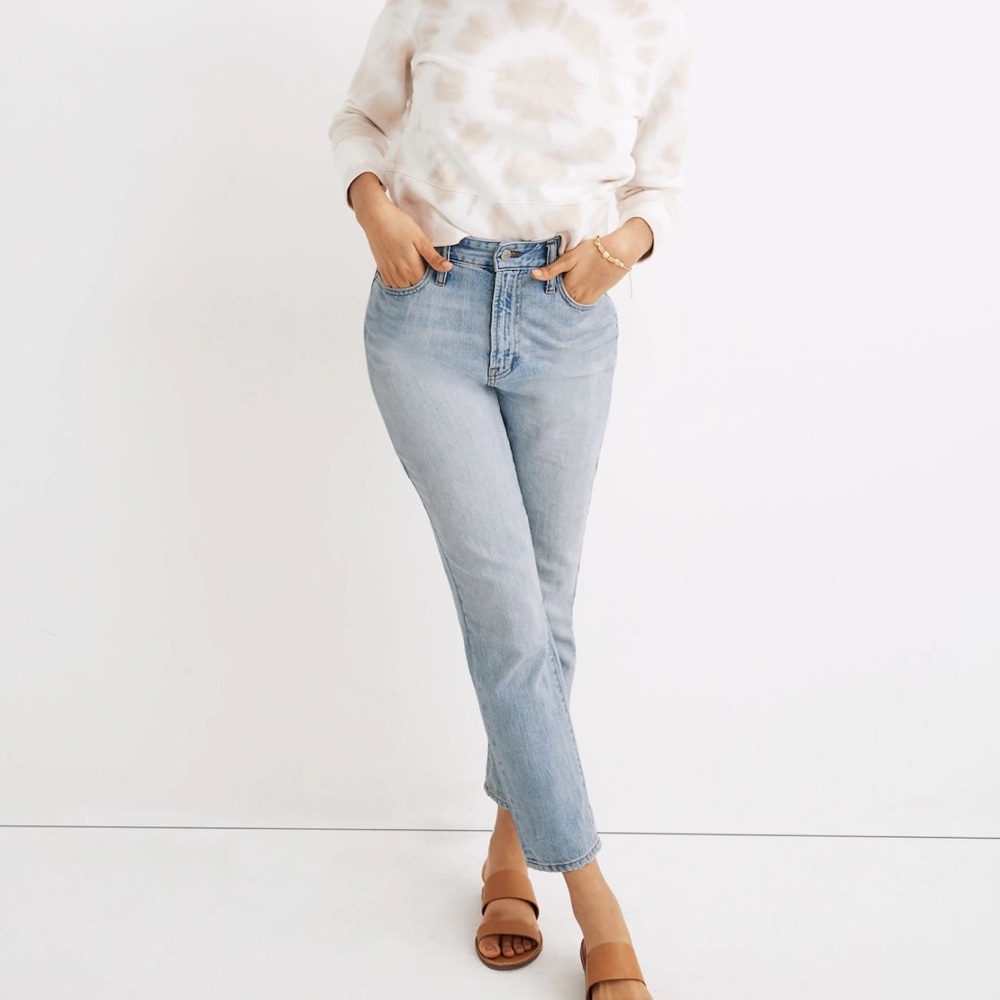 Madewell Light Blue Straight Leg Jeans
